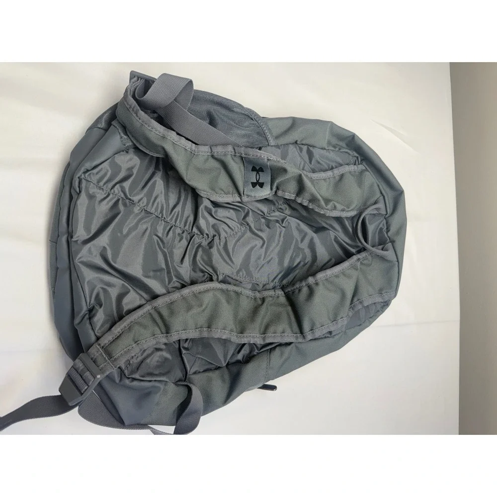 Under‎ Armour Hustle Lite Backpack Grey UA Storm Water Repellent Laptop Bag